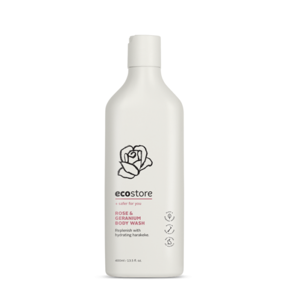 Rose & Geranium Body Wash 400ml